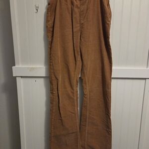 We The Free High Rise Flare Brown Corduroy Pants Size 31